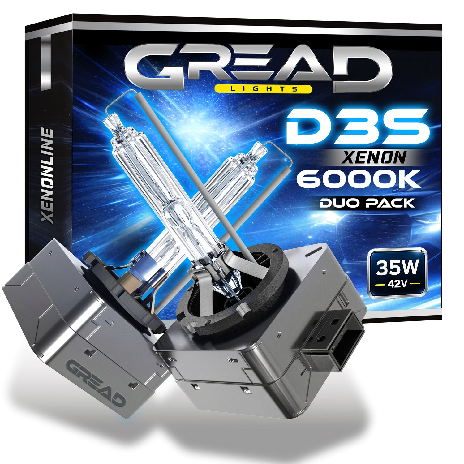 2x D3S Xenonline 35W