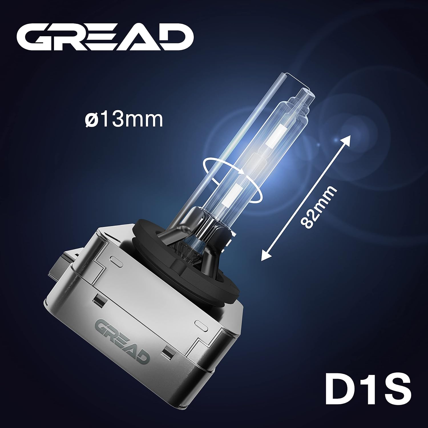 GREAD D1S Xenon-Brenner 6000K - 2er-Set