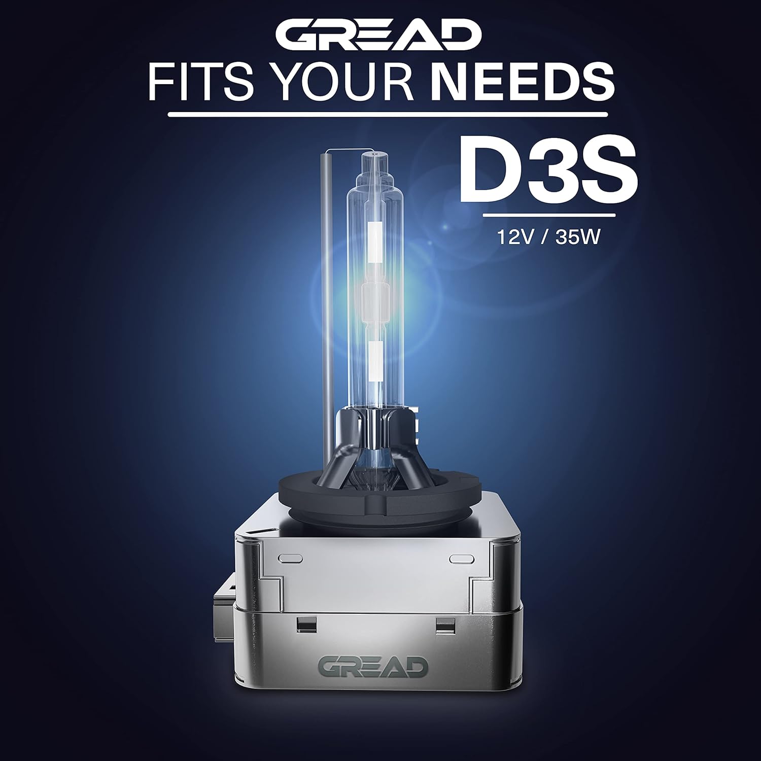 GREAD D3S Xenon-Brenner 6000K - 2er-Set