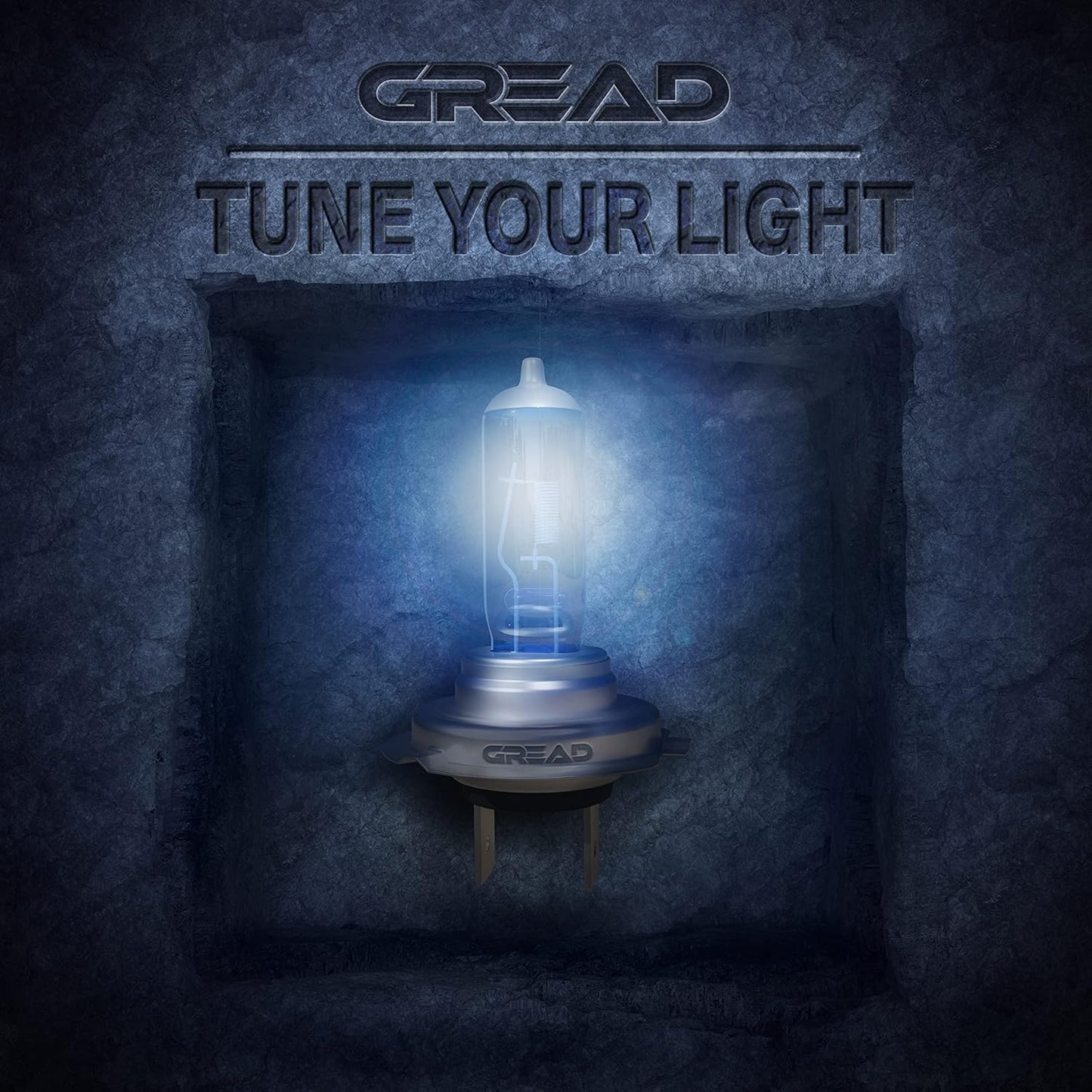 Gread - H7 Lampe Auto H7 12V 55W - super-white - Frontscheinwerfer 8500k E-Prüfzeichen eintragungsfrei - Xenon Optik - 2 Stück