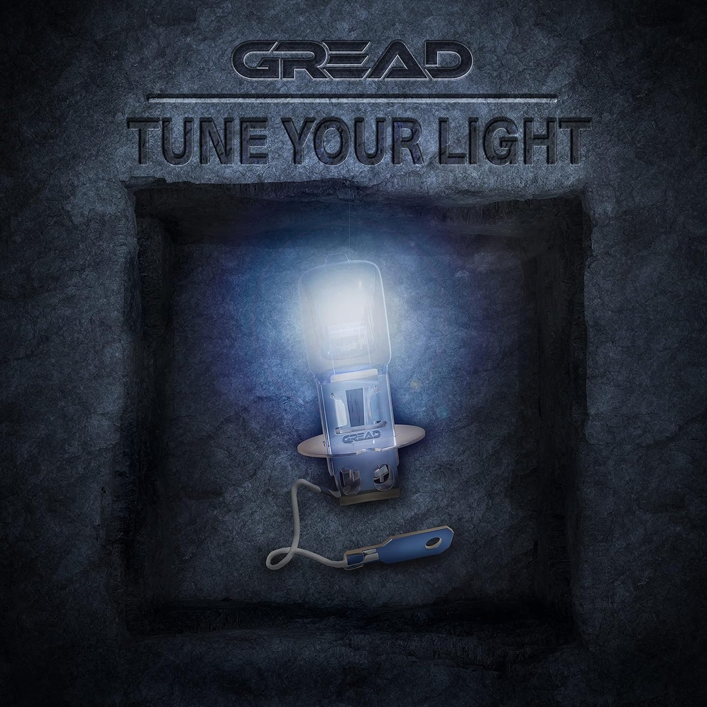 Gread - H3 Lampe Auto H3 12V 55W - super-white - Frontscheinwerfer 8500k E-Prüfzeichen eintragungsfrei - Xenon Optik - 2 Stück