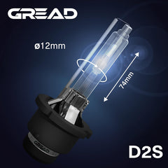 GREAD D2S Xenon-Brenner 6000K - 2er-Set