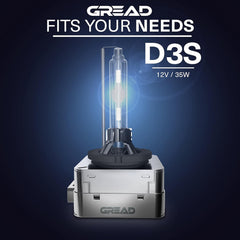 GREAD D3S Xenon-Brenner 6000K - 2er-Set