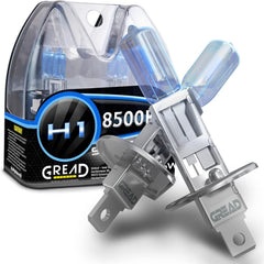 GREAD H1 Blueline Halogenlampe im Xenon-Look 8500K - 2er-Set