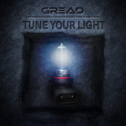 Gread - HB4 Lampe Auto HB4 12V 55W - super-white - Frontscheinwerfer 8500k E-Prüfzeichen eintragungsfrei - Xenon Optik - 2 Stück