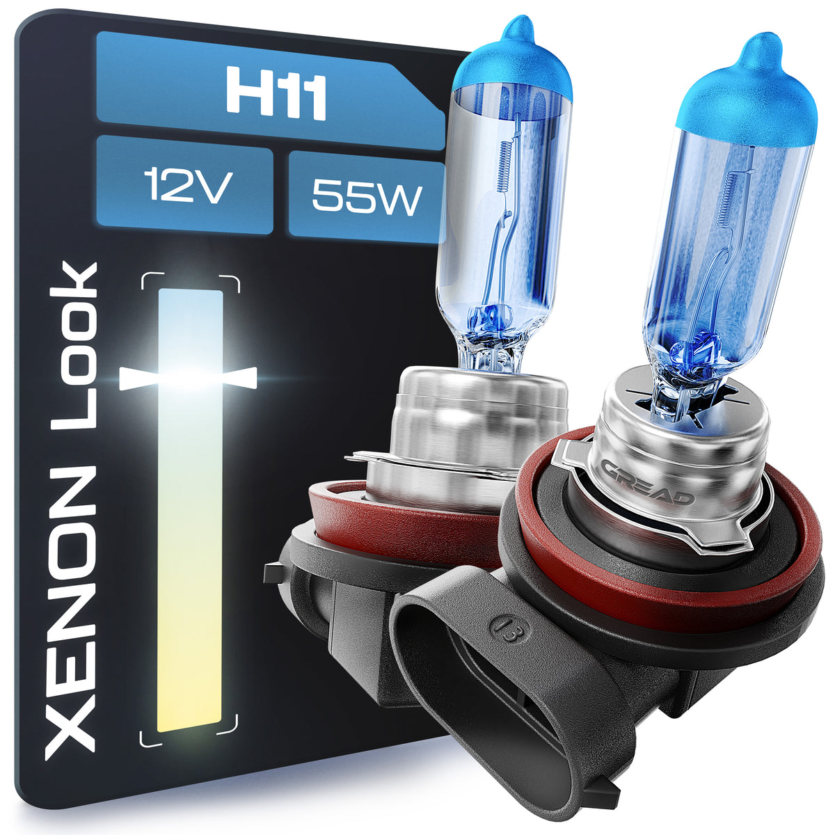 2x H11 Blueline 12V 35W
