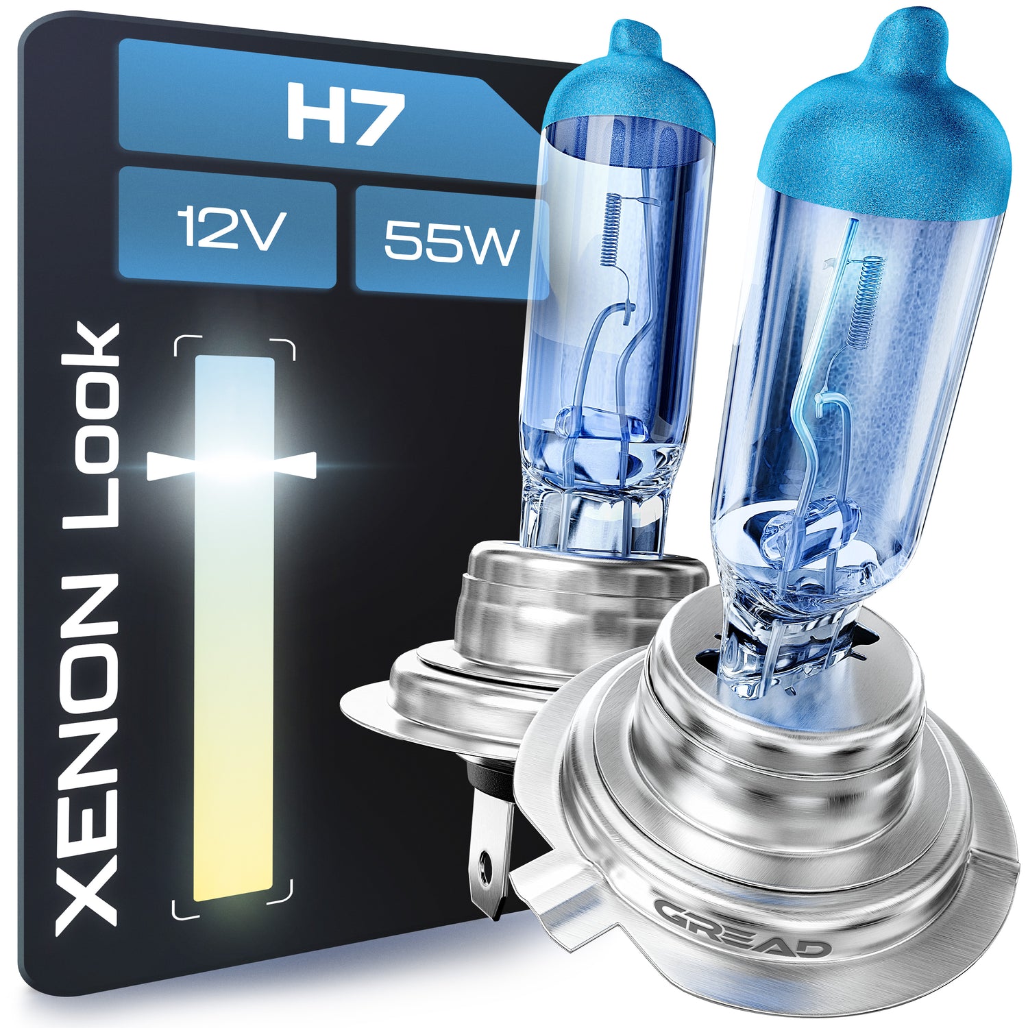 2x H7 Blueline 12V 55W