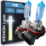 2x H8 Blueline 12V 35W