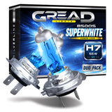 2x H7 Silverline 12V 55W